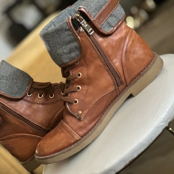 Tommy Hilfiger Cognac Men’s Boot - Picture 3 of 10